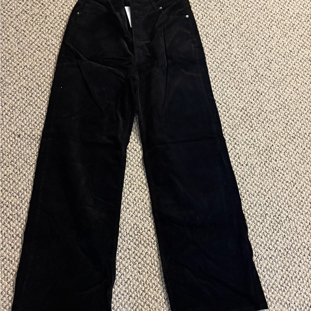 H&M Divided Black Corduroy Trousers